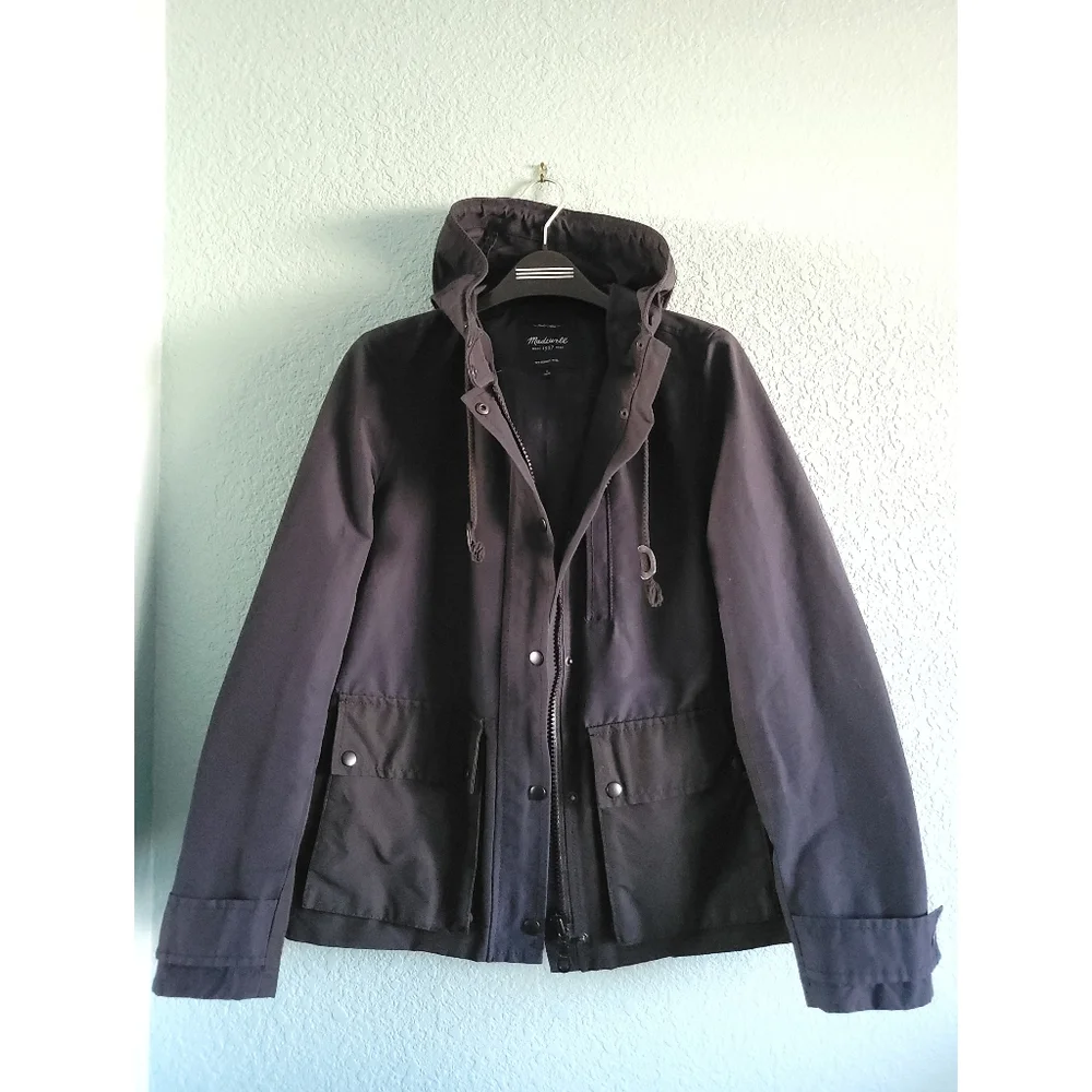Madewell | All-Weather Two-Tone Anorak Jacket - Picture 2 of 12